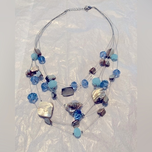 BEADED Necklace and Earrings Set from The Paper Store - Picture 2 of 3